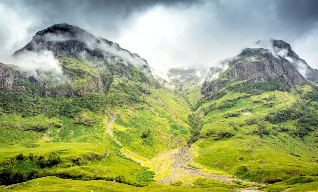 Glen Coe Valley Schottland