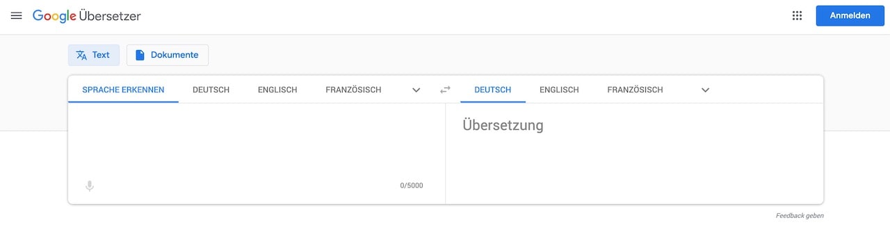 Google Übersetzer remote work tools