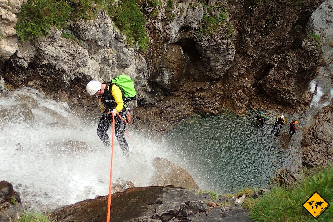 Gran Canaria Aktivitäten Canyoning