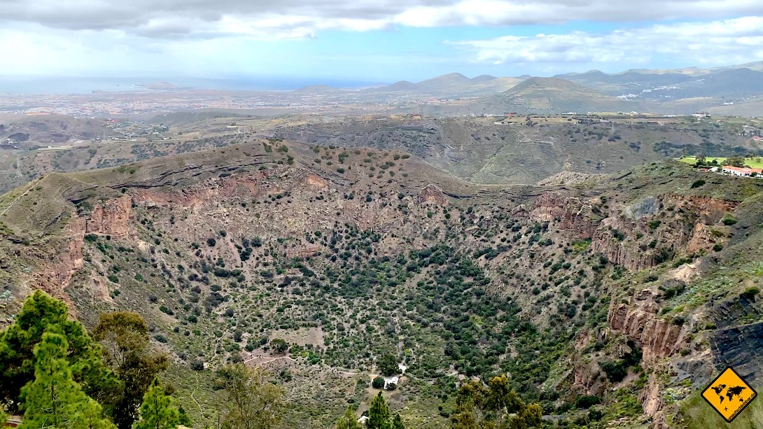 Gran Canaria Aktivitäten Vulkankessel Bandama