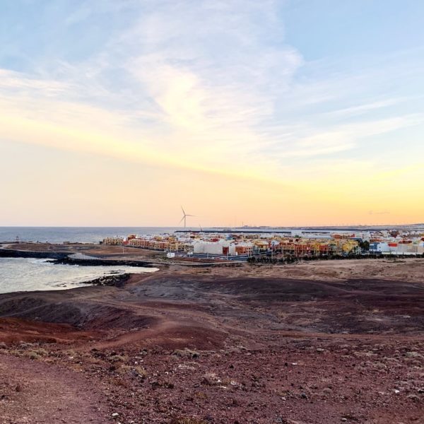 Gran Canaria Arinaga Ausblick Leuchtturm