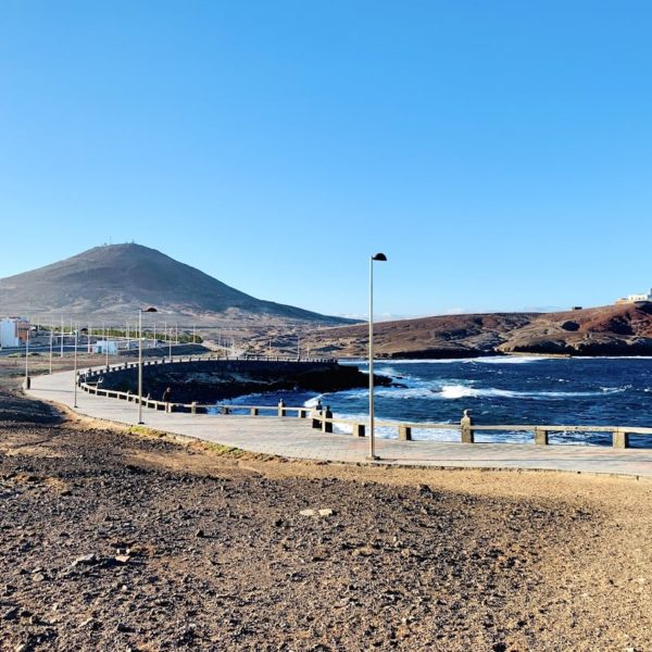 Gran Canaria Landschaft Promenade Arinaga