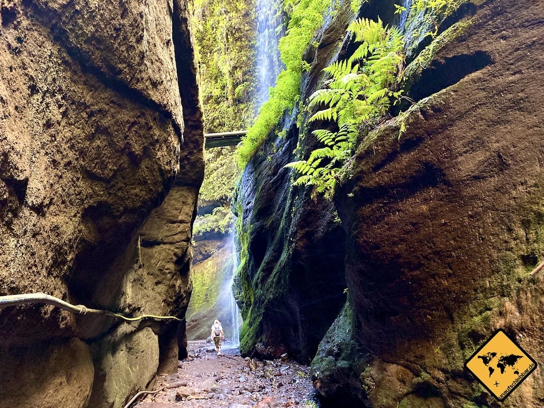 Größe Wasserfall Los Tilos