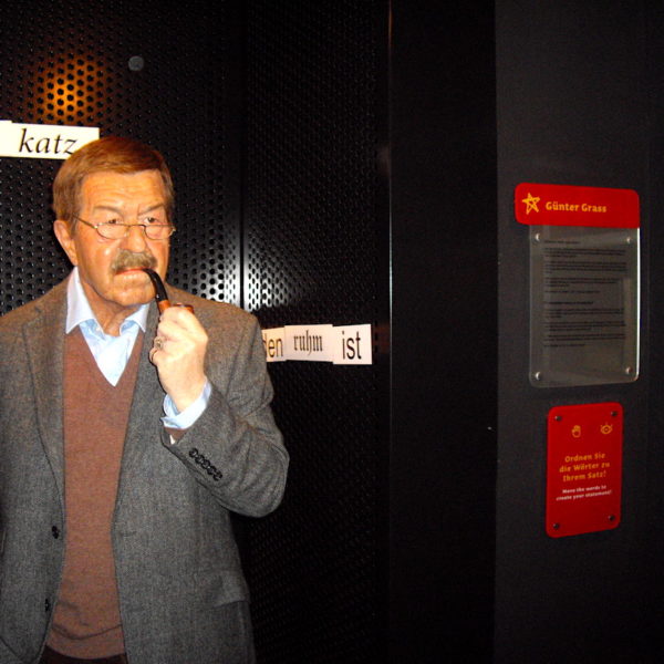 Günter Grass Wachs Figur Berlin