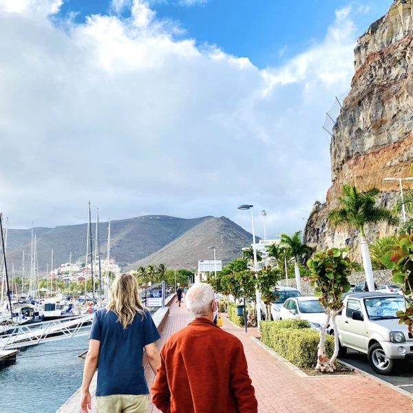 Hafen San Sebastián de La Gomera Spaziergang