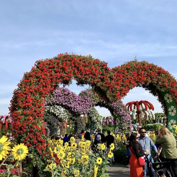 Herz Passage Miracle Garden in Dubai