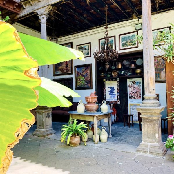 Innenhof Casa de los Balcones Teneriffa