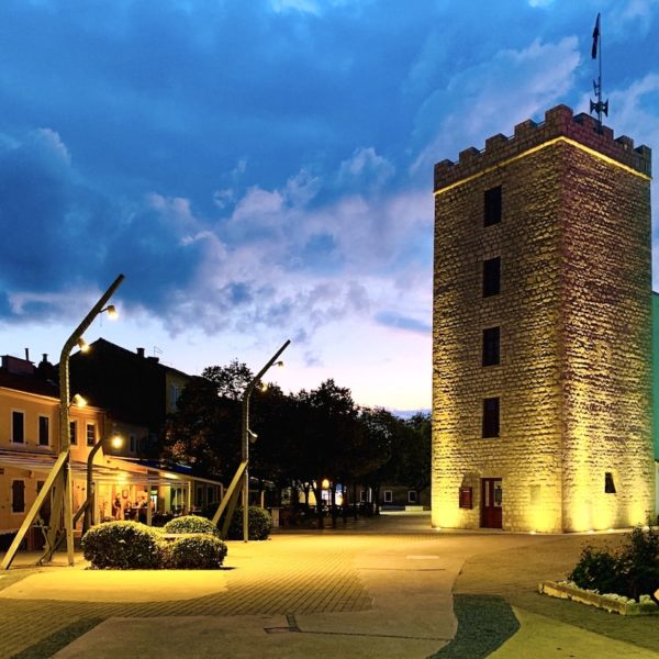 Innenstadt altes Kastell Novi Vinodolski