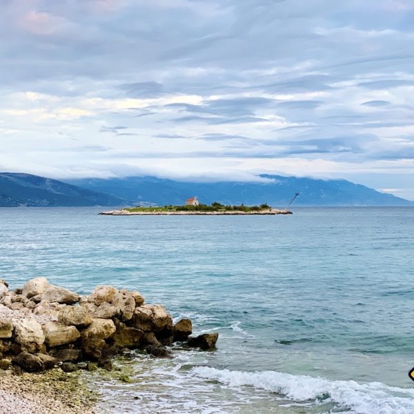 Insel vor Novi Vinodolski