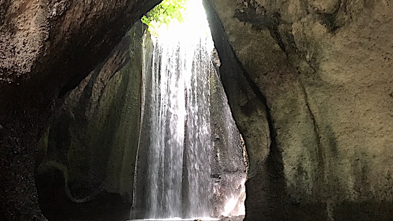 Interessante Orte auf Bali Tukad Cepung Waterfall