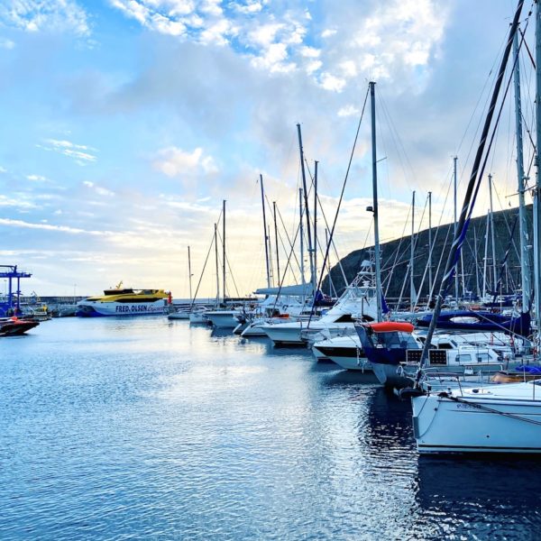 Jachten Hafen La Gomera San Sebastián