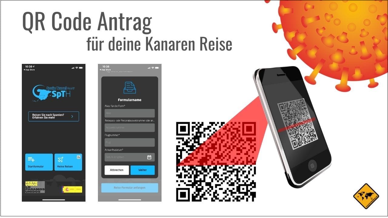 Kanaren Corona QR Code