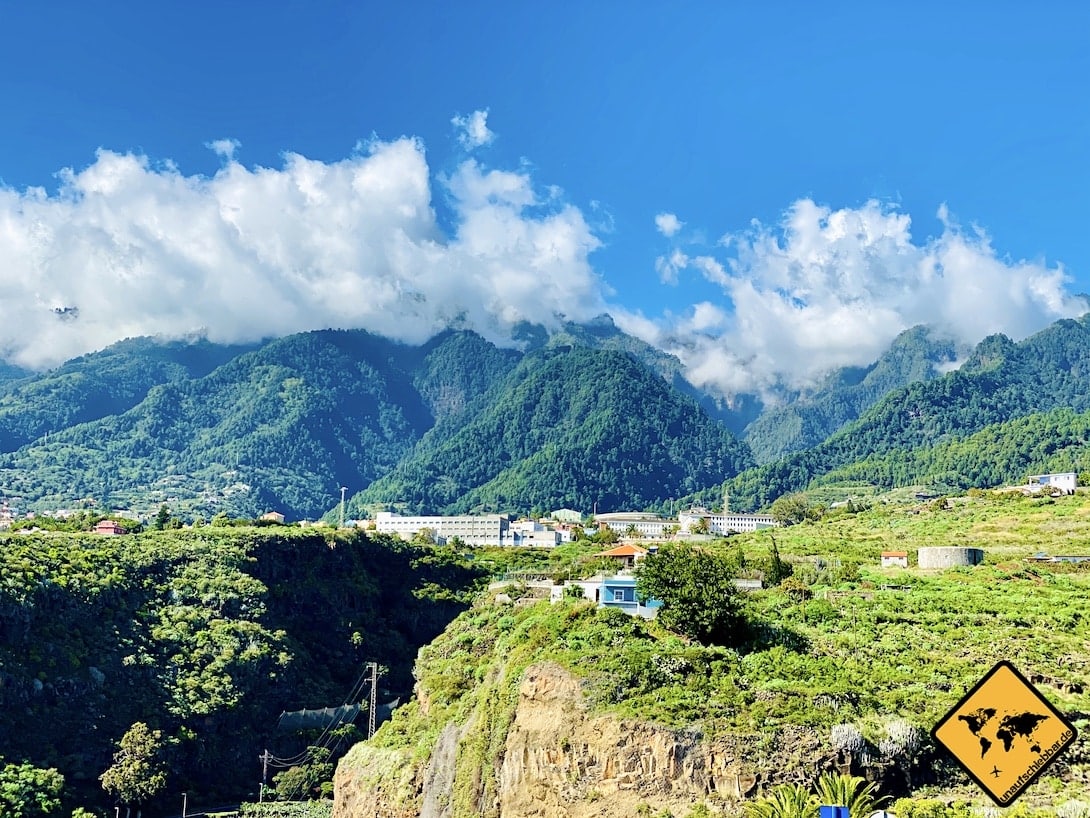 Kanaren La Palma Wolken