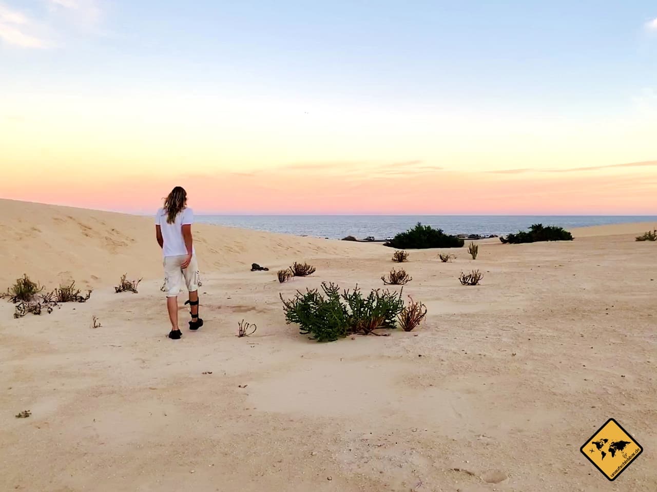 Kanaren welche Insel im Winter Fuerteventura Sanddünen Corralejo
