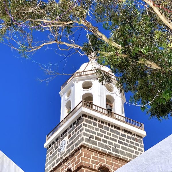 Kirchturm Nuestra Señora de Guadalupe Teguise Lanzarote