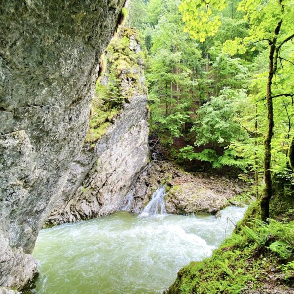 Kleiner Wasserfall Breitachklamm