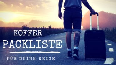 Kofferpackliste für deinen Sommer Urlaub zum Ausdrucken als PDF