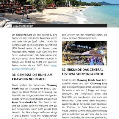 Koh Samui Reiseführer Inselguide Aktivitäten Beispiel 3