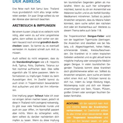 Koh Samui Reiseführer Inselguide Impfungen