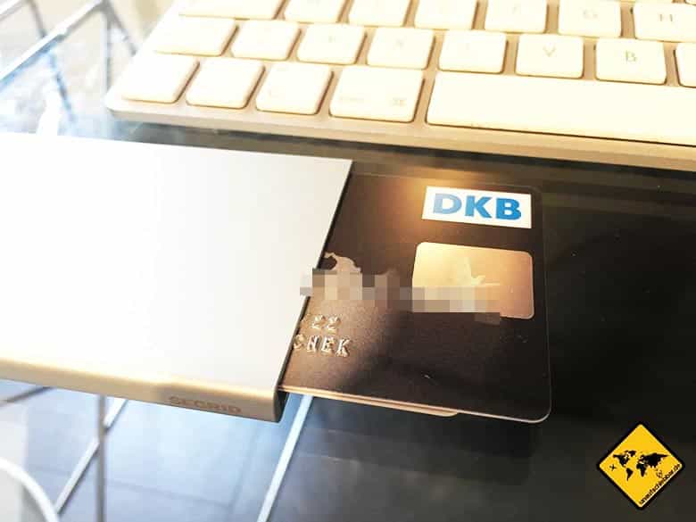 Auslandskreditkarten Vergleich DKB Secrid Cardprotector