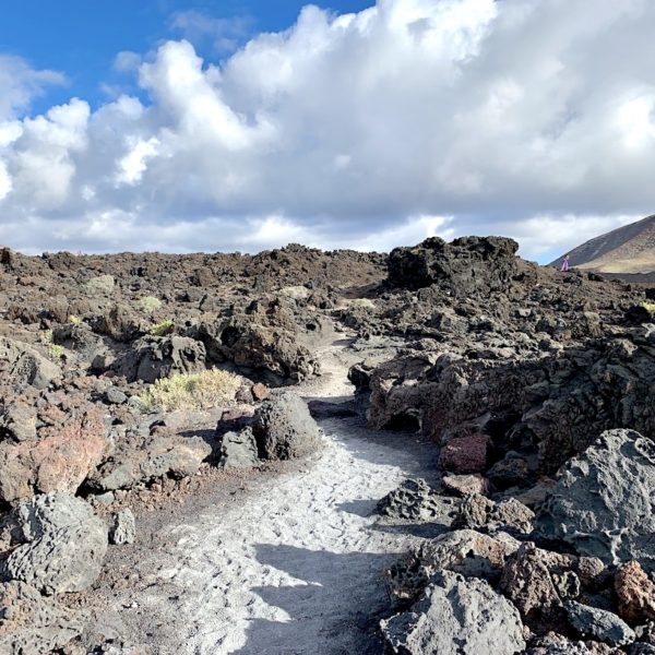 Küstenwanderung Lanzarote El Golfo Weg