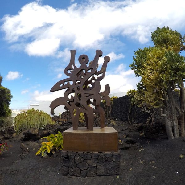 Kunst Skulptur César Manrique Stiftung Lanzarote