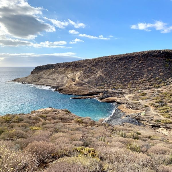 La Caleta Playa De Diego Hernandez Strand auf Teneriffa