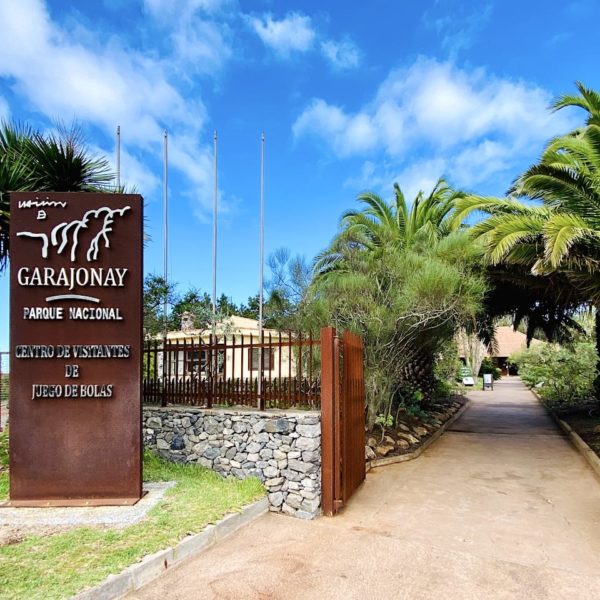 La Gomera Botanischer Garten Besucherzentrum Garajonay Nationalpark Eingang