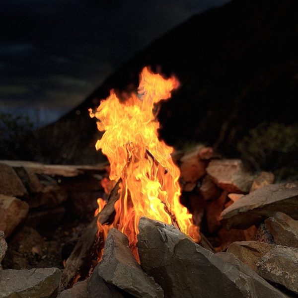 La Gomera Lagerfeuer Tamargada