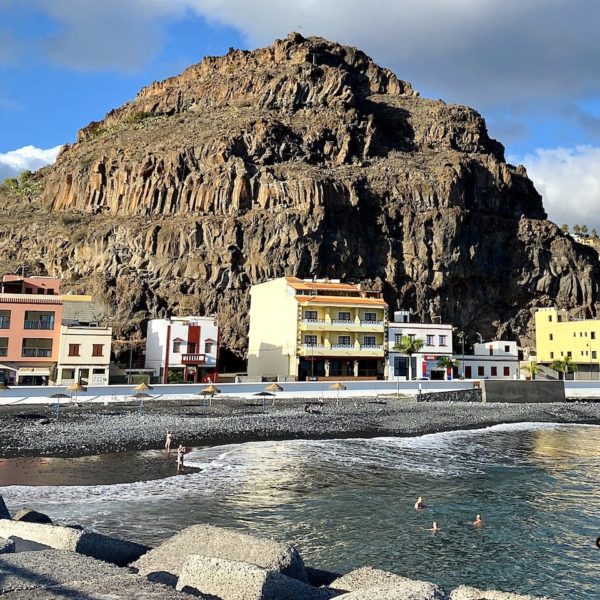 La Gomera Playa Santiago Strand Häuser
