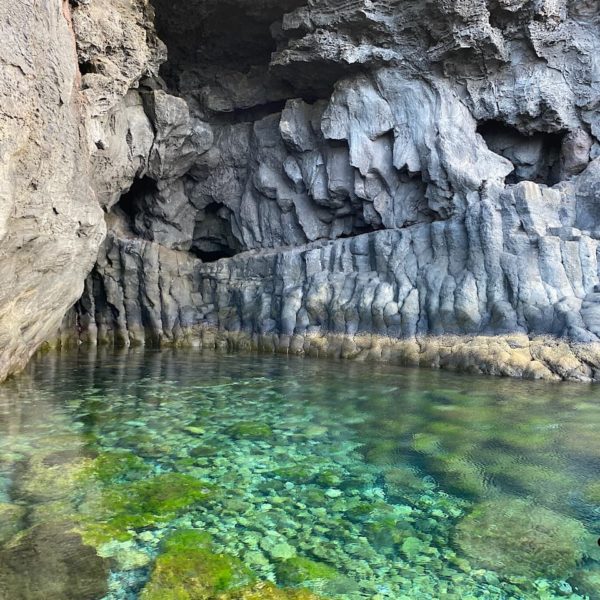 La Laja Höhle Naturpool El Hierro