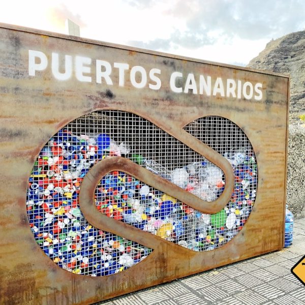 La Palma Plastik Sammelstelle Promenade