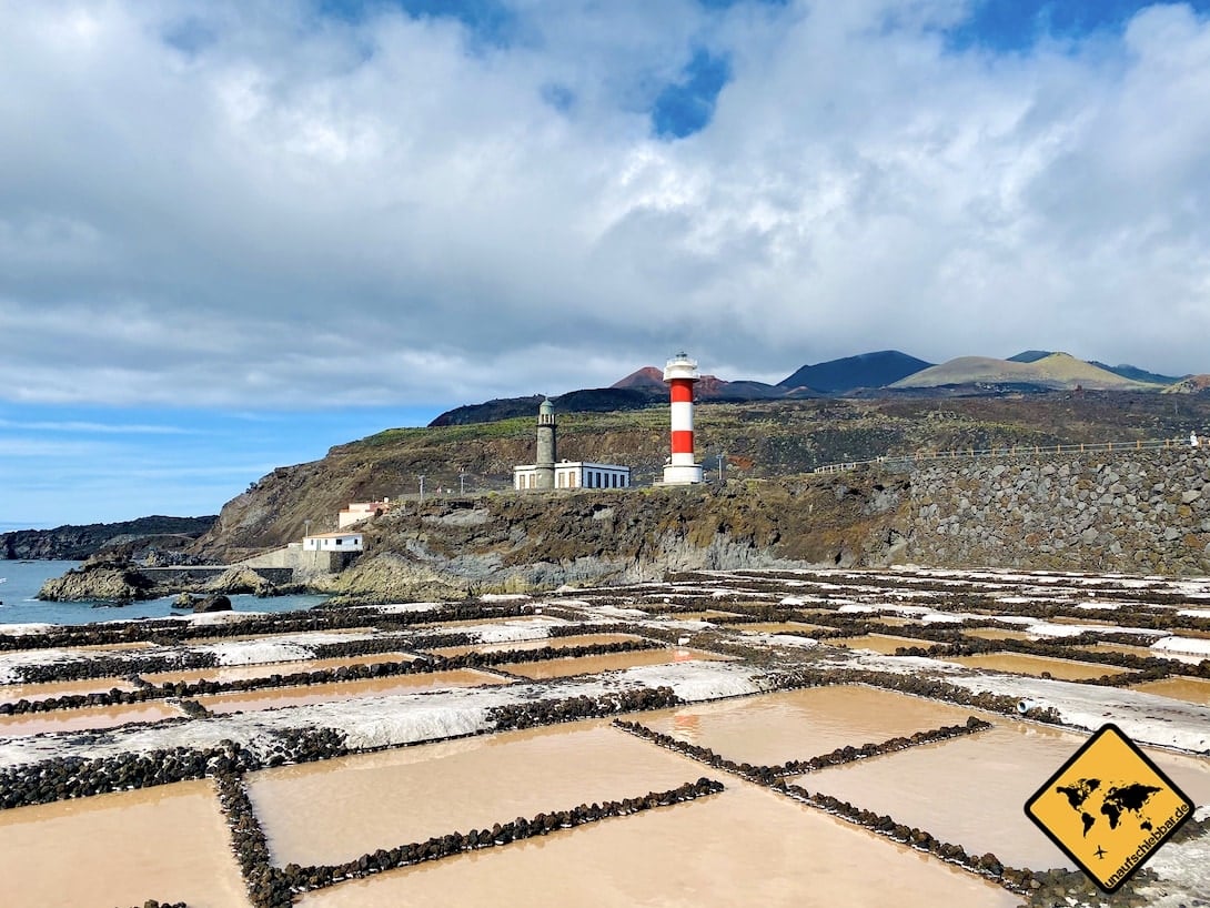 La Palma Sehenswürdigkeiten Faro de Fuencaliente Salinen