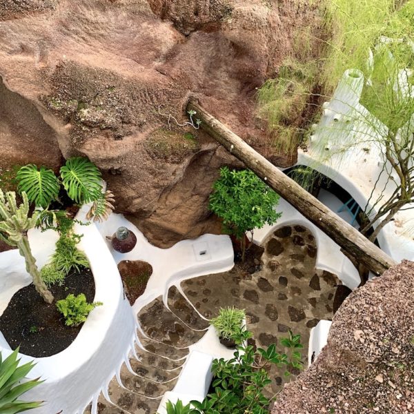 LagOmar Haus Omar Sharif Lanzarote Garten