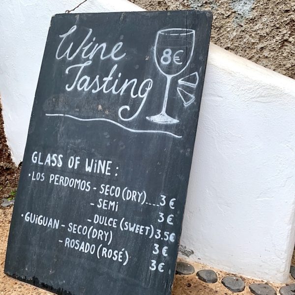 LagOmar Lanzarote Weinprobe