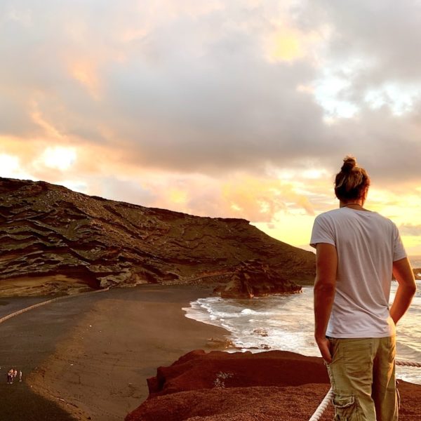 Lago Verde Lanzarote El Golfo Aussichtspunkt