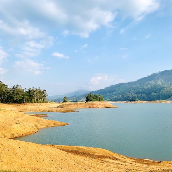 Landschaft Castlereigh Reservoir Hatton Sri Lanka