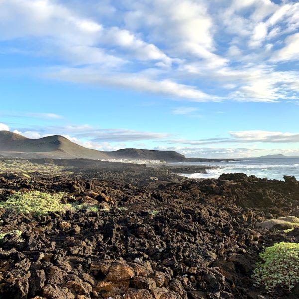 Landschaft Wanderung El Golfo Lanzarote