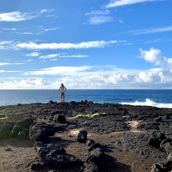 Lanzarote El Golfo Meer Küstenwanderung