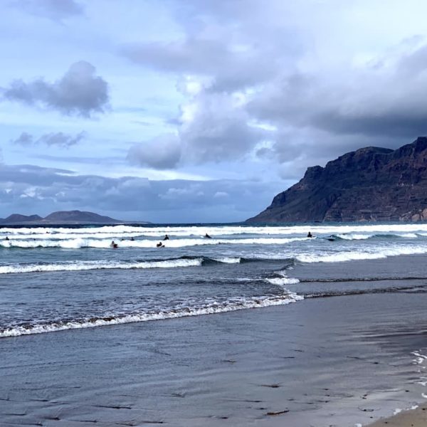 Lanzarote Surfen Caleta de Famara