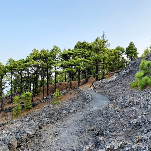 Lava-Landschaft Fuente de Los Roques