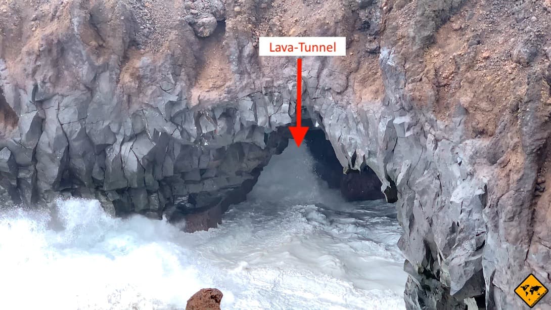 Lava-Tunnel Los Hervideros Lanzarote