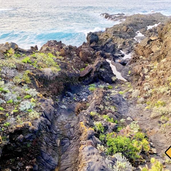 Lavafluss Meer Buenavista del Norte