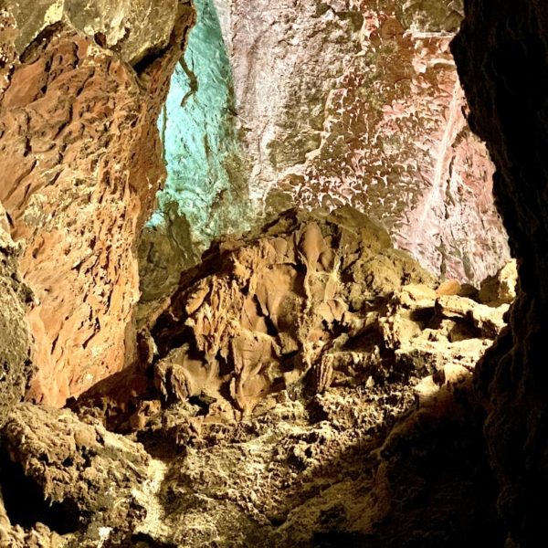 Lavagestein Cueva de los Verdes