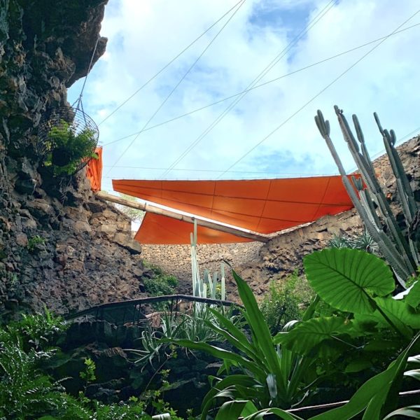 Lavaröhre Jameos del Agua Eingang