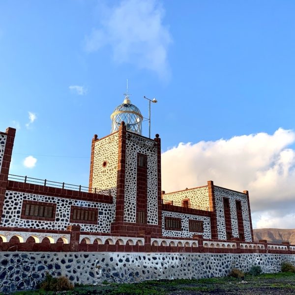 Leuchtturm Faro de la Entallada Gebäude außen