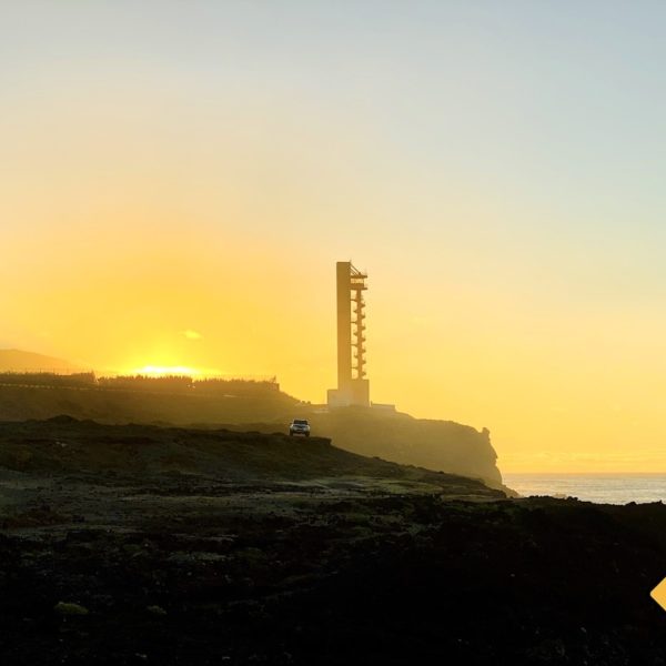 Leuchtturm Sonnenuntergang Buenavista del Norte Teneriffa