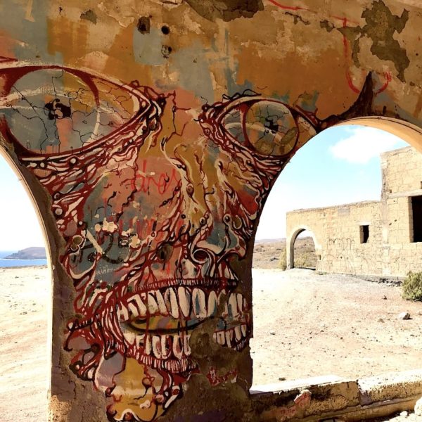 Lost Places Teneriffa Graffiti Abades Geisterstadt