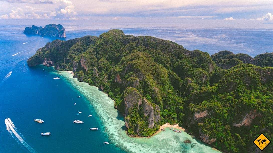 Luftaufnahme Koh Phi Phi