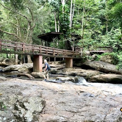 Mae Sa Waterfalls Brücke